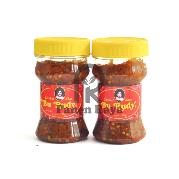 

- BARU Sambal Bawang Bu Rudy PR 150gr Sambel Siap Makan - DENGAN BUBBLE