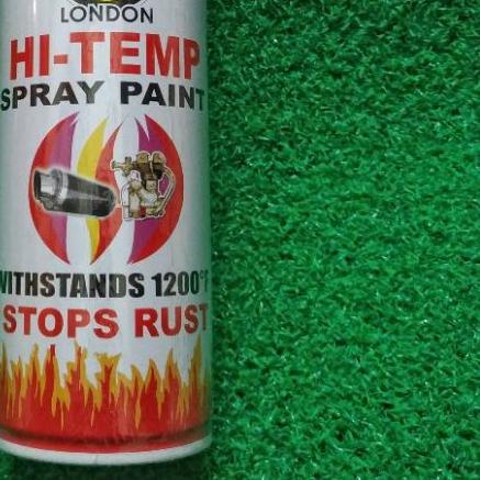 ☁ rj LONDON Cat Semprot-Pylox Hi-Temp Silver - Perak Spray Paint 400 CC ✼