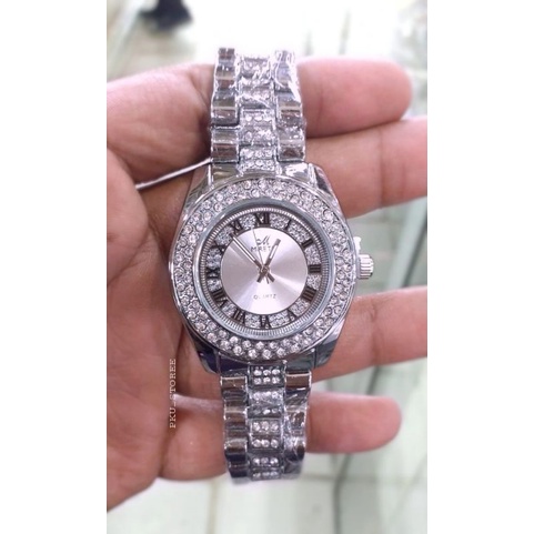 JAM TANGAN WANITA MIRETE ORIGINAL MOTIF PERMATA