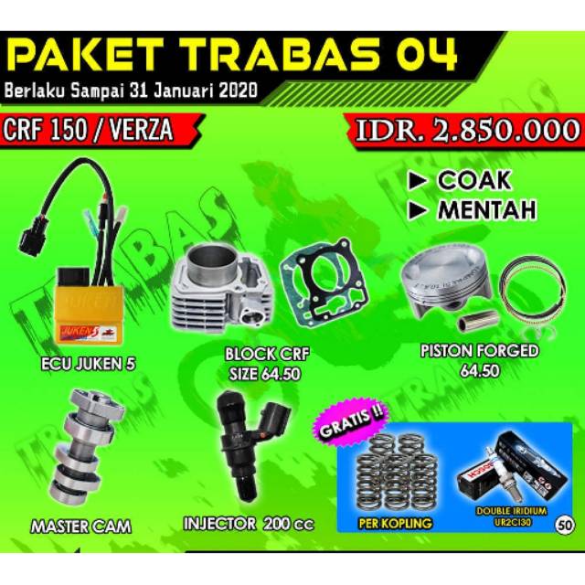 TRABAS CRF 4 tinggal PNP