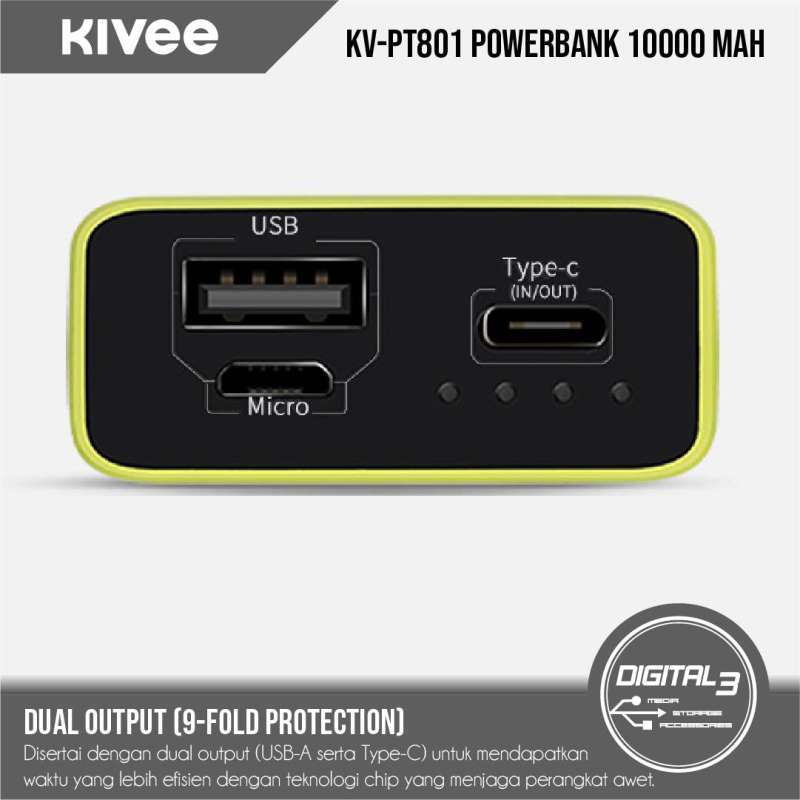 KIVEE PT801 POWER BANK