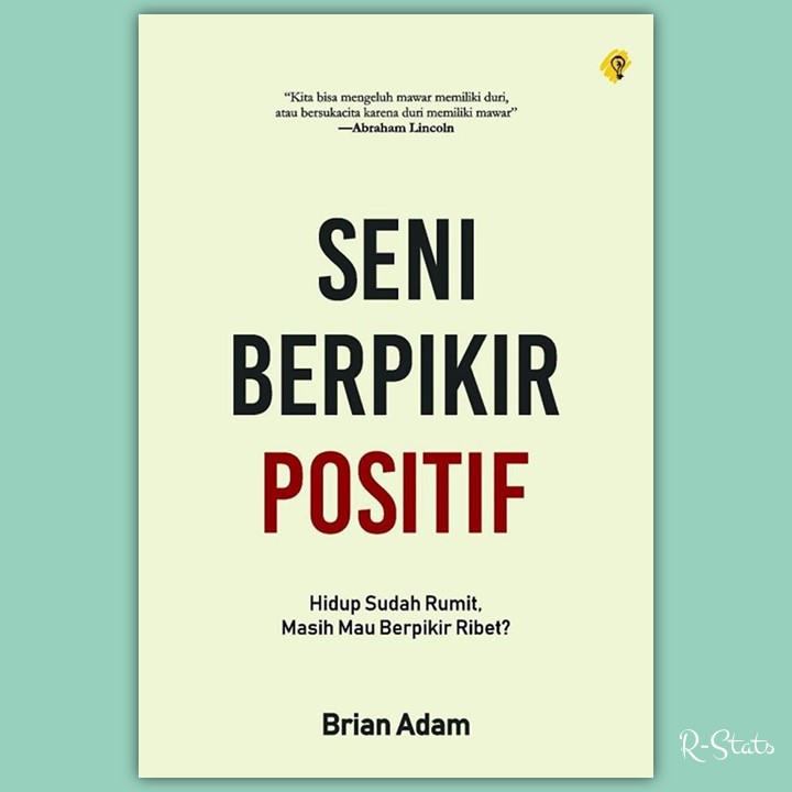 Buku Seni Berpikir Positif Seri Buku Motivasi Dan Pengembangan Diri Shopee Indonesia