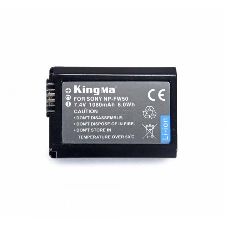 Original KINGMA NP-FW50 Battery with Free Case