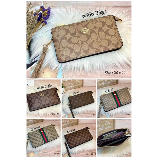 hand bag wanita bisa slempang size 21 dan 27 import