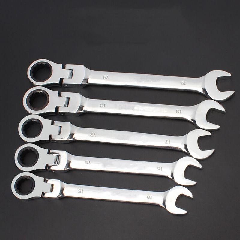 kunci ring pas Ratchet - rachet Wrench Flexible Head