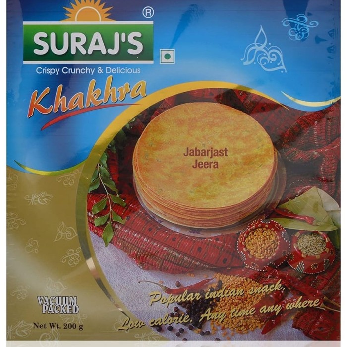 

SURAJ'S KHAKHRA JABARJAST JEERA 200GM