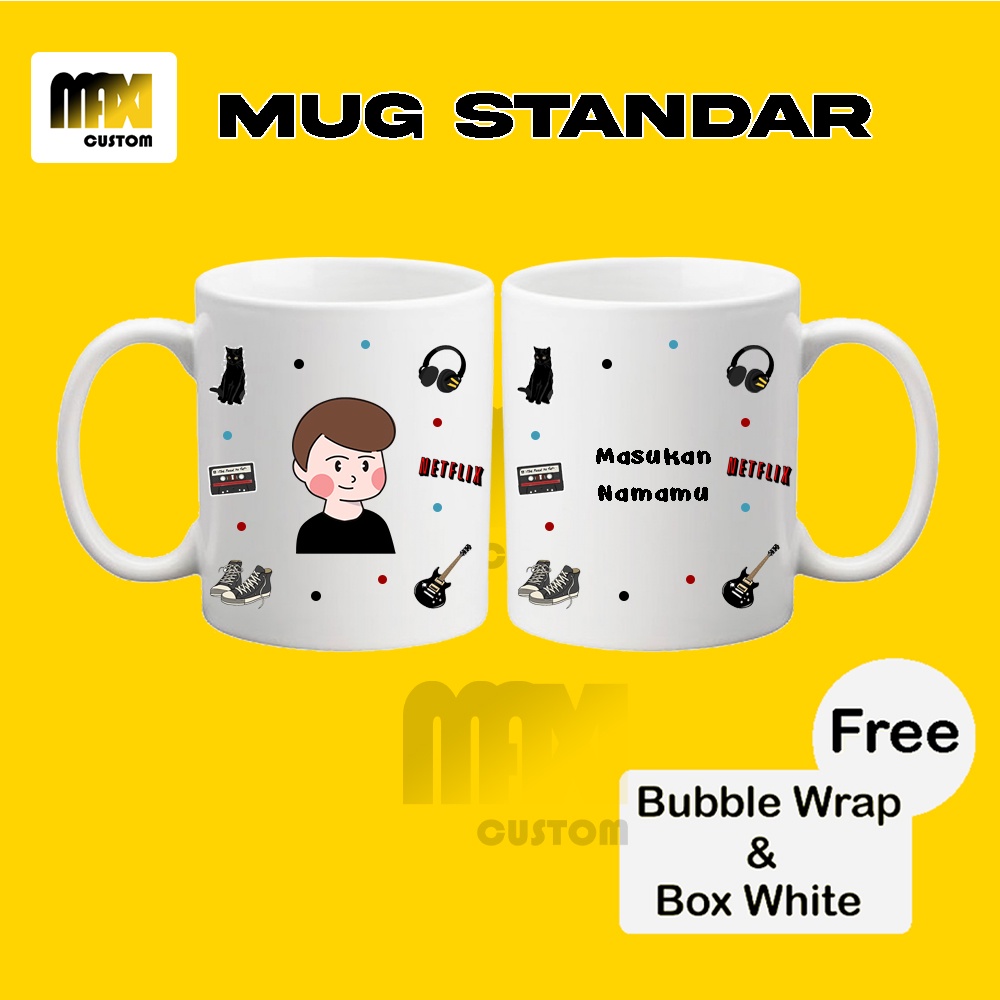 MUG AVATAR / MUG HADIAH /  GELAS CUSTOM / MUG MURAH / MUG CUSTOM / GELAS CUTE / GELAS CUSTOM