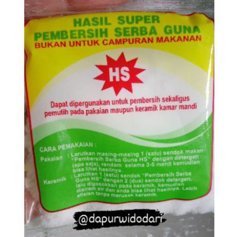 Sitrun Pembersih Citrun Pembersih Serbaguna Sitrun HS 1 Renteng