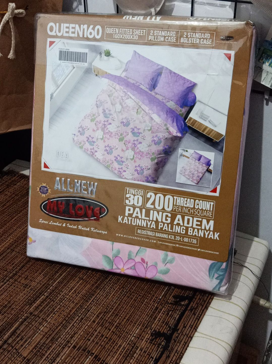 Sprei All New My Love 160x200 Tinggi 30 Berbagai Motif