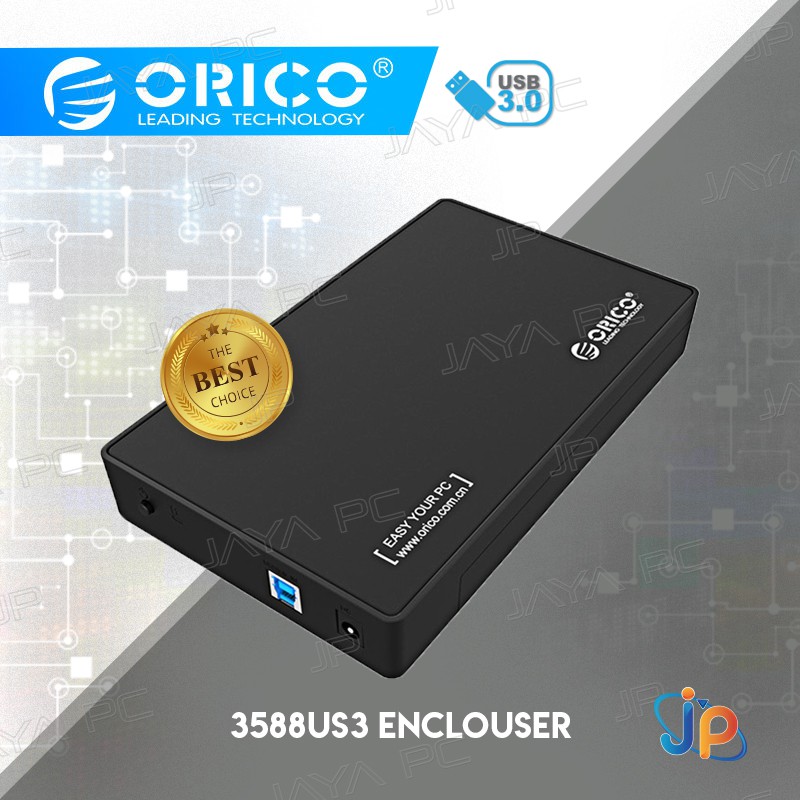 Orico Case External Hardisk HDD Portable 3588US3 3.5 USB 3.0 Enclosure