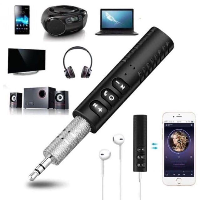 Audio Bluetooth Receiver Mic / Audio Jack Music bulat ck01