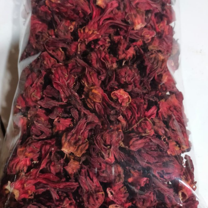 

Rosela Merah 1kg Kualitas B Organik Superfood Multivitamin (BERKUALITAS)