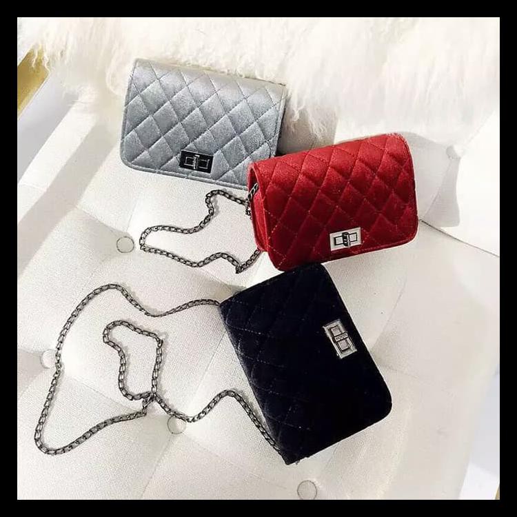 Tas Wanita Tas Slempang Terbaru Murah Miniso Ransel Keren Simpel Kuat - Hitam Diskon