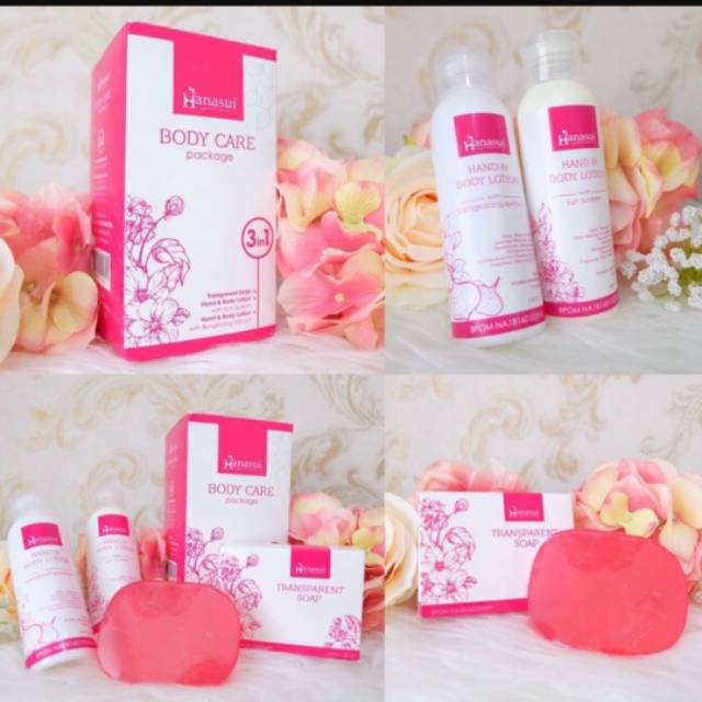 BODY CARE HANASUI BPOM 3in1 // Bodi Care 3in1