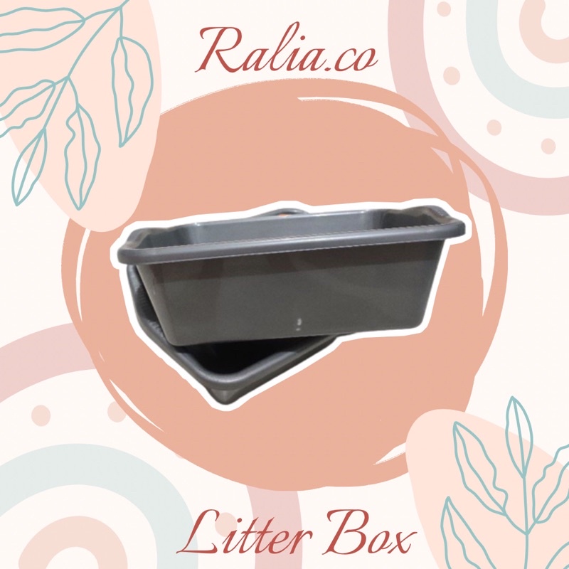 Litter box kucing anjing Tempat pasir poo poop pop kucing BAK PASIR KUCING MURAH