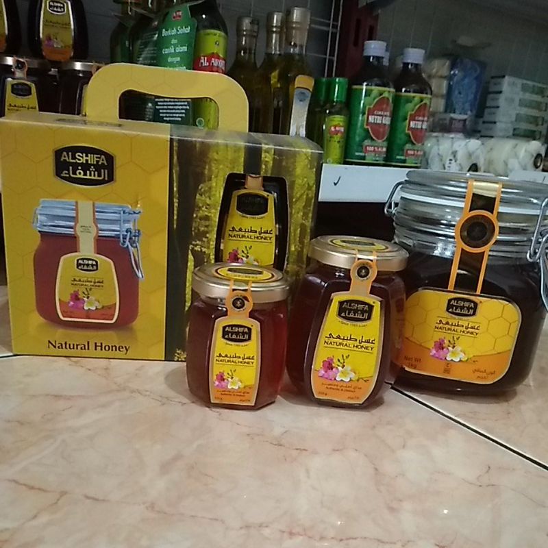 

Madu ALSHIFA Al Shifa ASLI Saudi Arabia 1 Kg, 500 gr, 250 gr, 125 gr