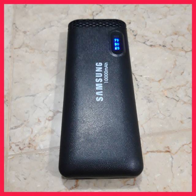 POWERBANK PB POWER BANK SAMSUNG OPPO REDMI 10000 MAH DUAL 2 USB  DUAL OUTPUT LIGHTNING SENTER MURAH