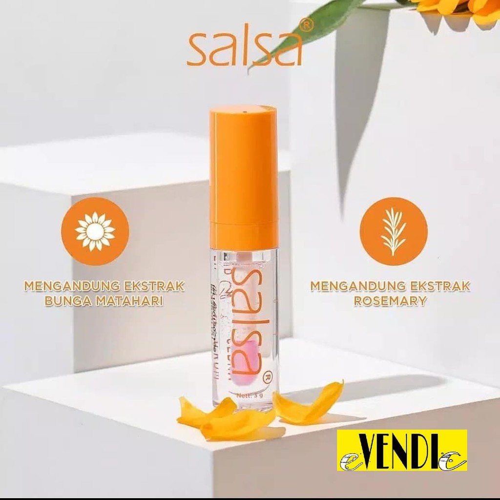 SALSA Lip Glow Serum Lippie Serum Bibir (✔️BPOM)/ SERUM SALSA / salsa lip coral nude