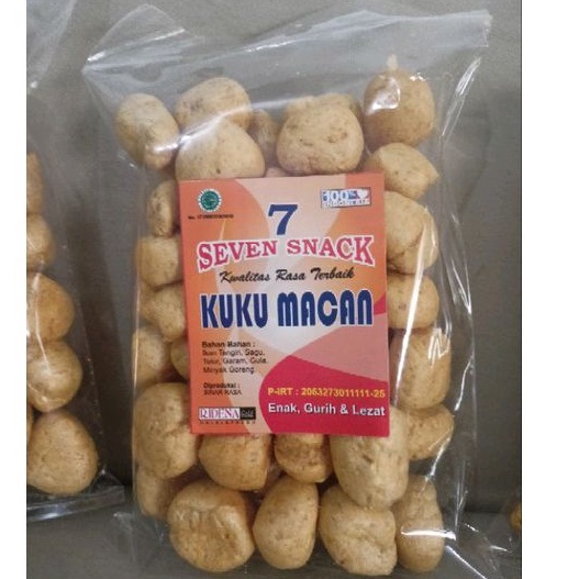 

Kuku Macan Seven Snack Kerupuk Bakso