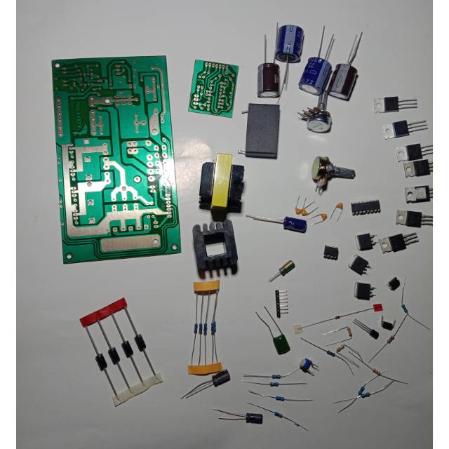 Jual Pcb pdc 4 mosfet komplit komponen. | Shopee Indonesia