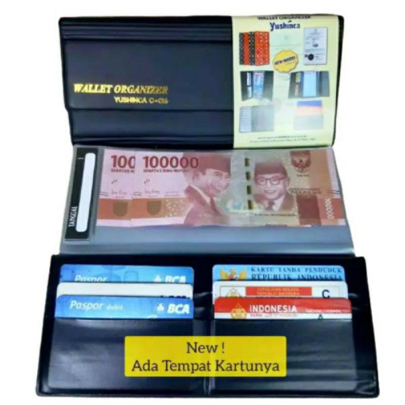 DOMPET Disiplin Keuangan Dompet Wallet Organizer