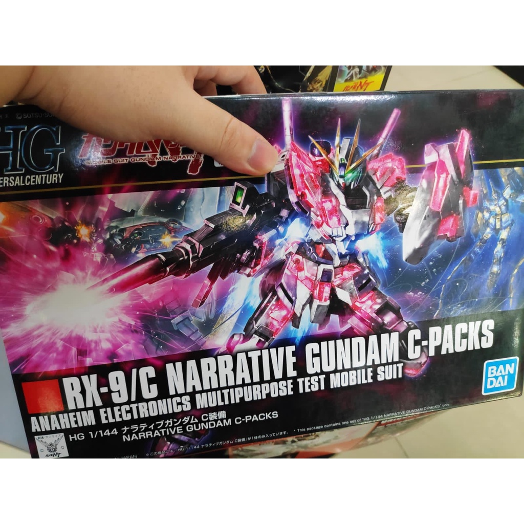 RX-9/C NARRATIVE GUNDAM C-PACKS HG 1/144 BANDAI