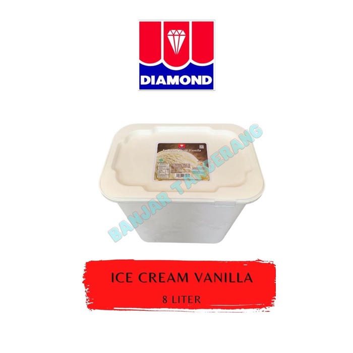 

Es Krim Diamond Vanilla 8 Liter