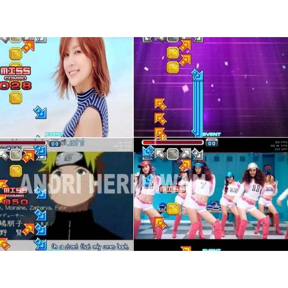 ✹ Jual Game Step Mania+Song, Dance Pad, Pump it up ✷