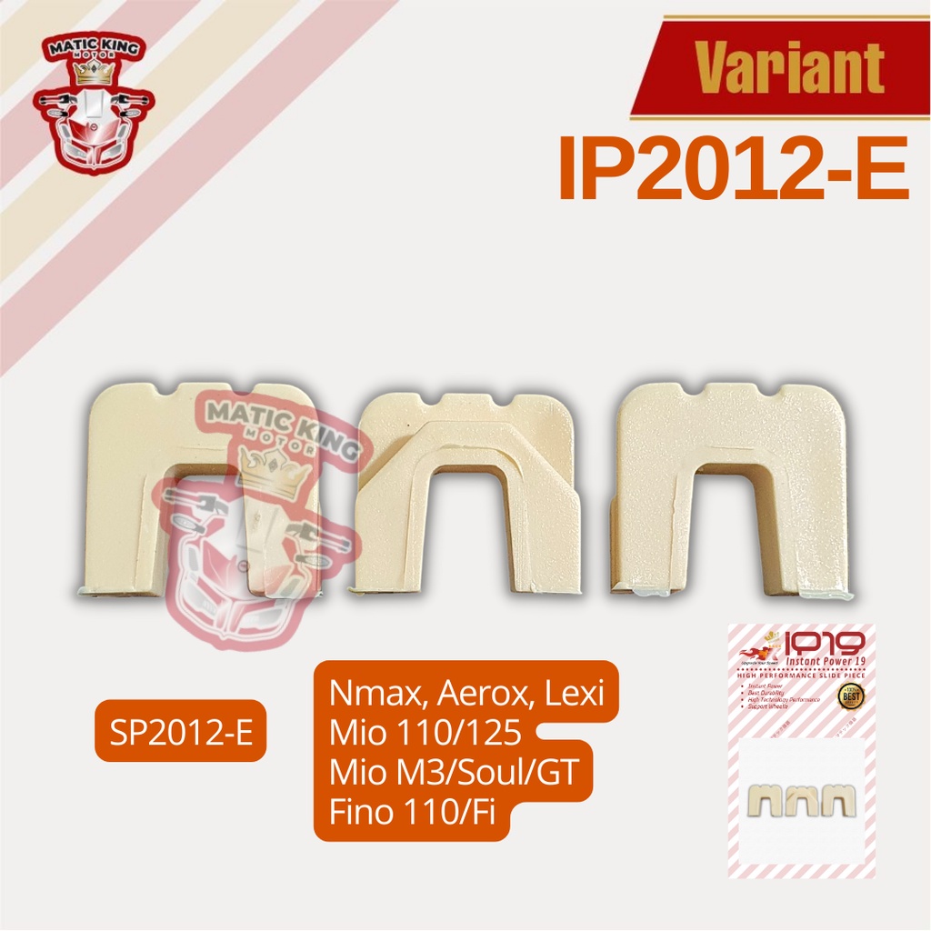 Slider Slide piece Vario Beat Scoopy PCX ADV Spacy Mio M3 Z J S Nmax Freego Gear Fino Nouvo Karbu Fi ESP  110 115 125 150 160 Vespa Race K IP2015-AK