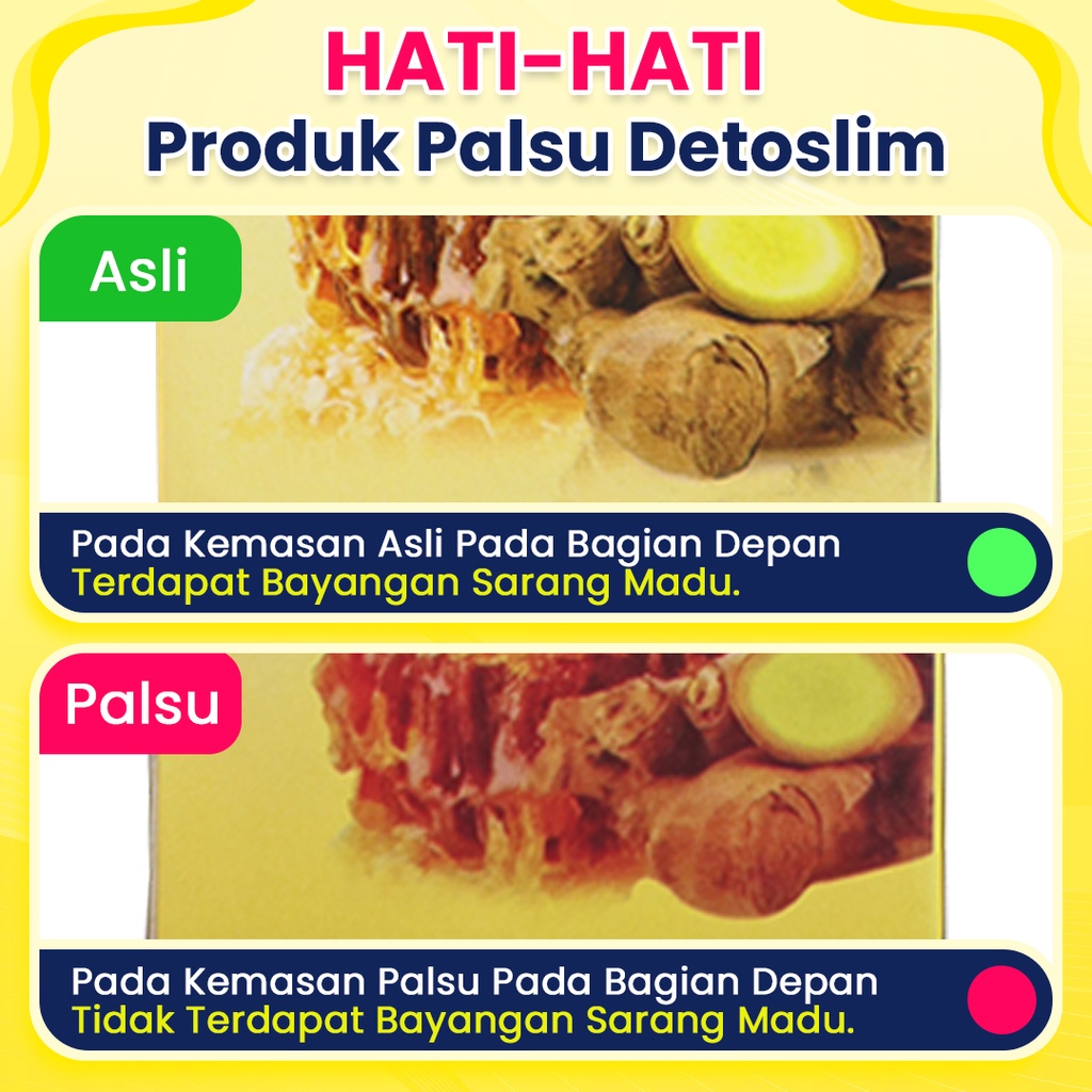 Madu Detoslim Asli Original Madu Diet