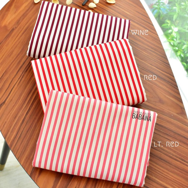KAIN KATUN JEPANG SALUR | SALUR SEDANG | harga untuk 0.5m
