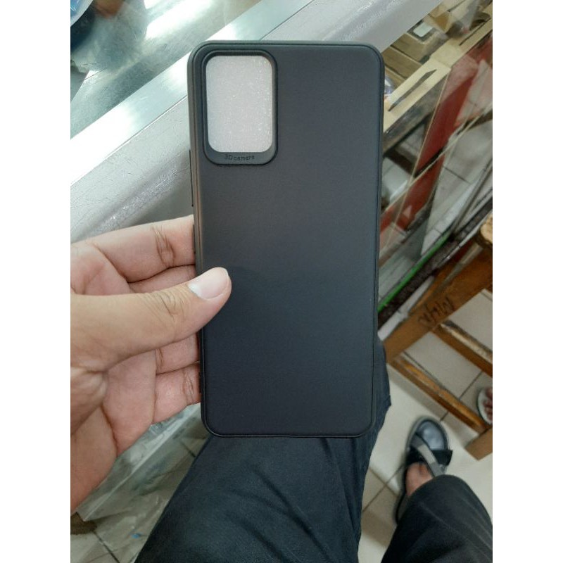 VIVO V20 / VIVO V20 SE CASE SOFTCASE BLACK PREMIUM 3D CAMERA