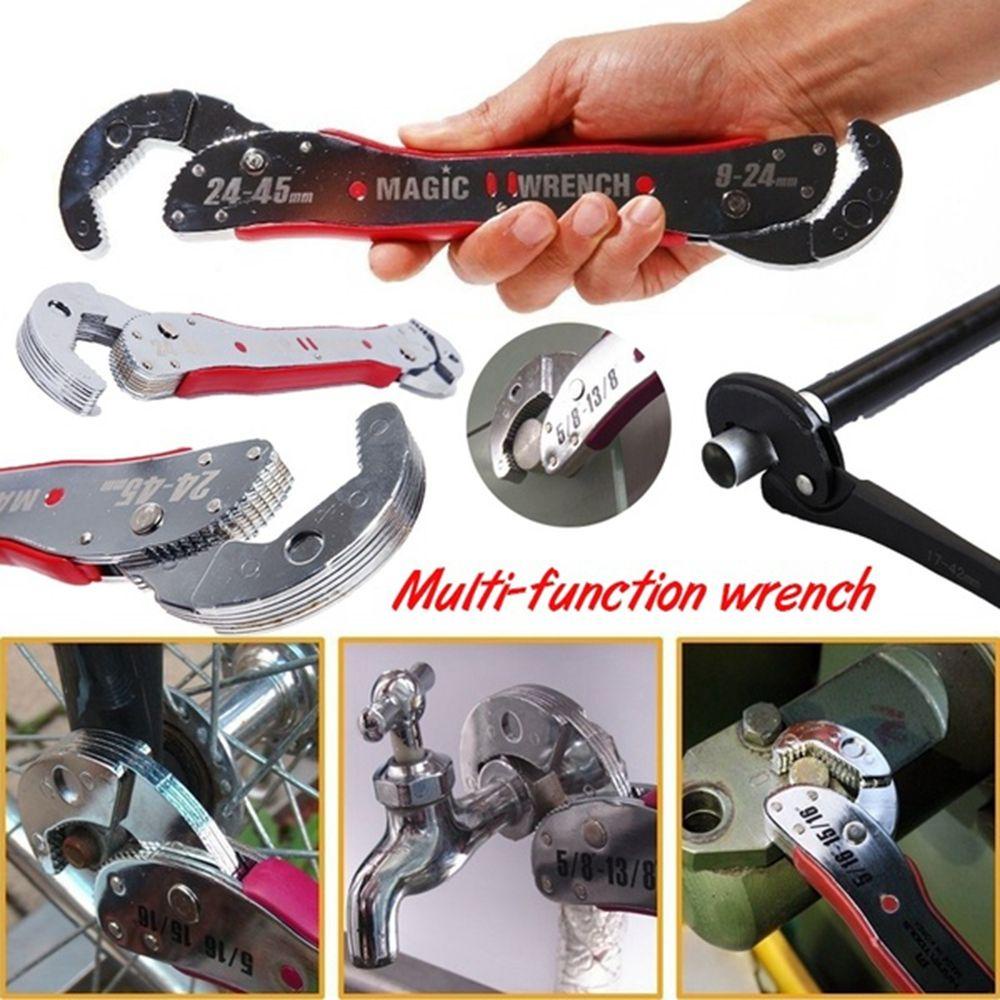 Lanfy Magic Wrench Quick Adjustable Pengrajin Multi-Fungsi Pasang Perlengkapan Perbaikan Tools Grip Tang