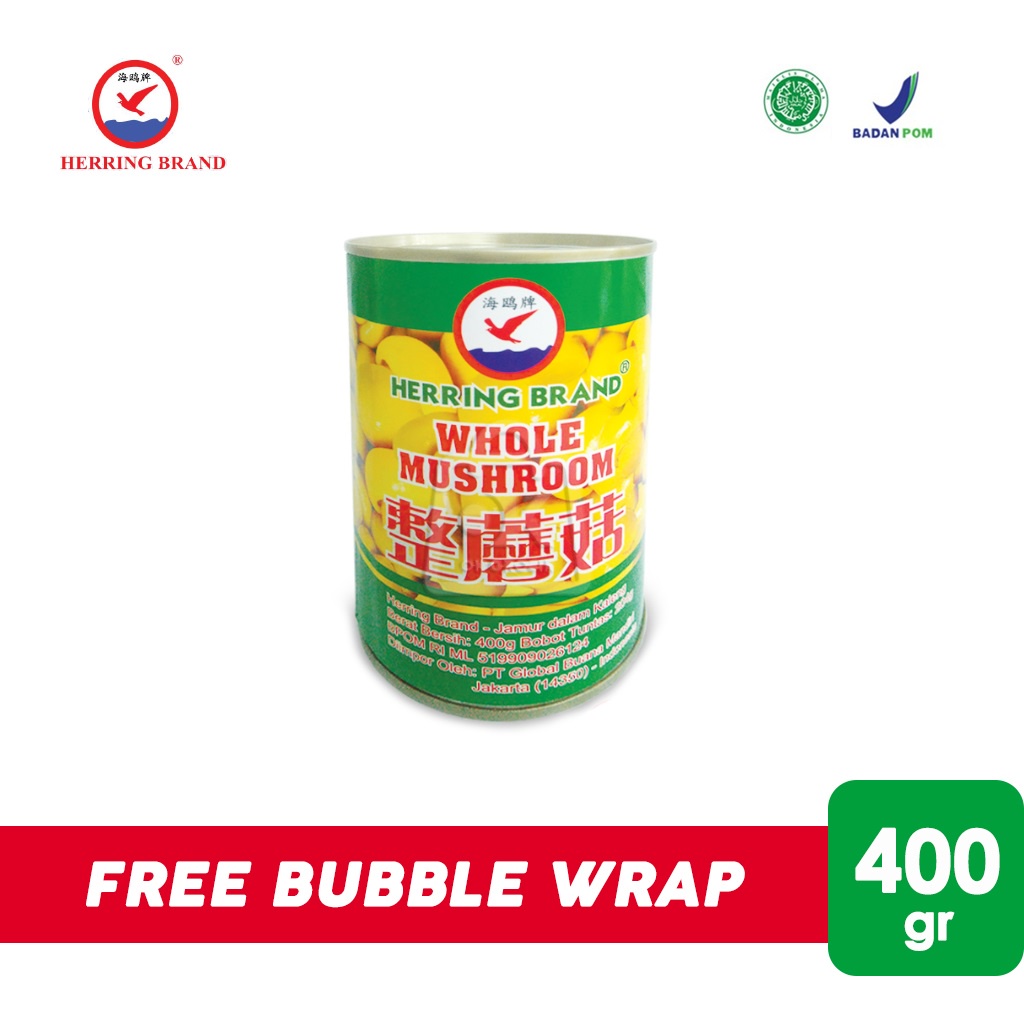

Herring Whole Mushroom / Jamur Kancing (Kaleng 400gr)