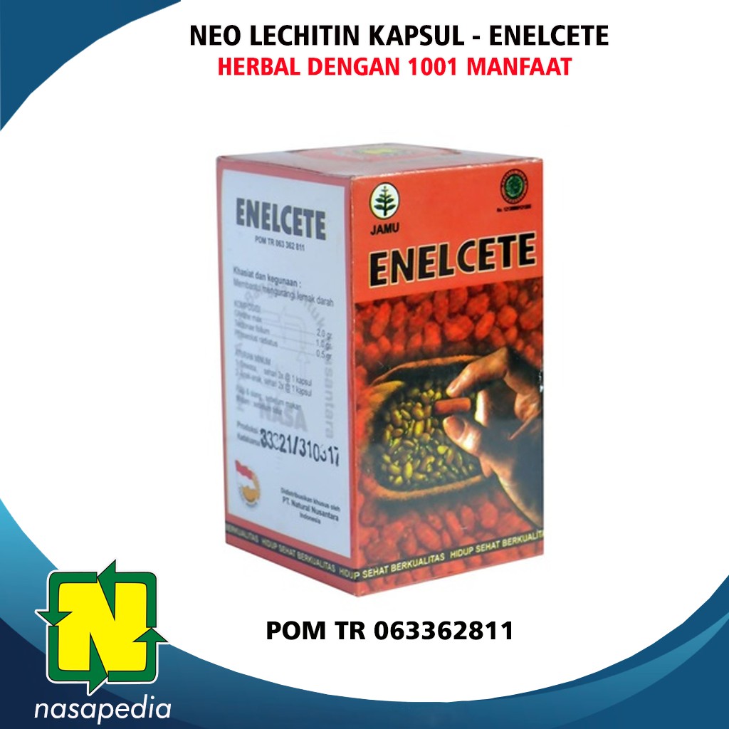 ENELCETE NEO LECHITN KAPSUL OBAT DIABETES OBAT GAGAL GINJAL OBAT KOLESTEROL OBAT OBESITAS OBAT PIKUN