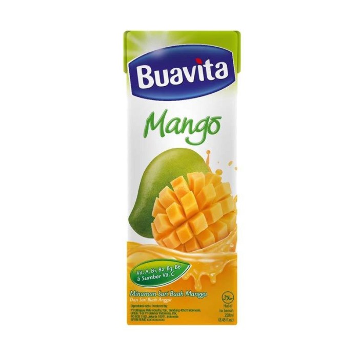 

BUAVITA MANGGA 250ML