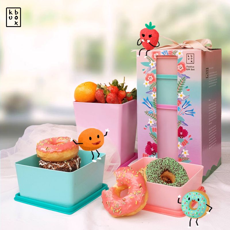 Kubox—Kotak makan set