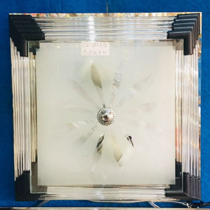 LAMPU PLAFON MINIMALIS 2 LAMPU KOTAK