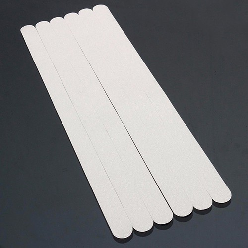 6 pcs Trustpoud Stiker Anti Slip Lantai Kamar Mandi Shower Strips 20x380mm TT-19 Transparen Grab