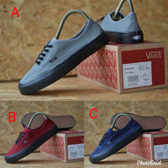 Sepatu Vans Autentik Sol Item Pria