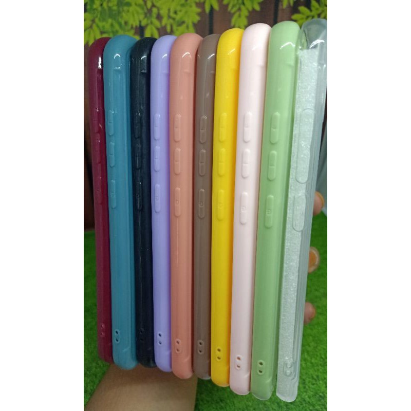 Softcase warna. model kopar.  Vivo Y91C