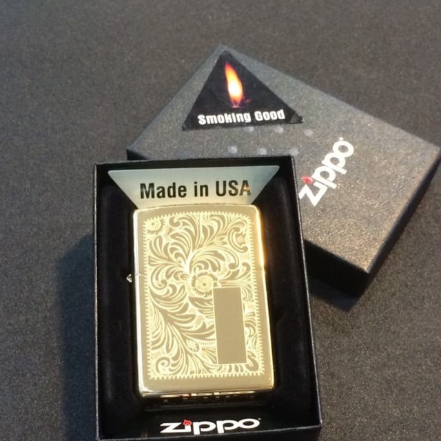 Original Zippo Venetian brasa 352B