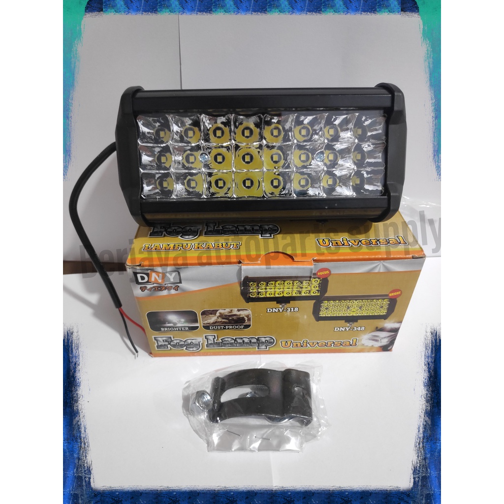 Lampu Kabut Sorot CWL 24 mata Led 12V-36V  DNY-318 MOTOR MOBIL TRUK