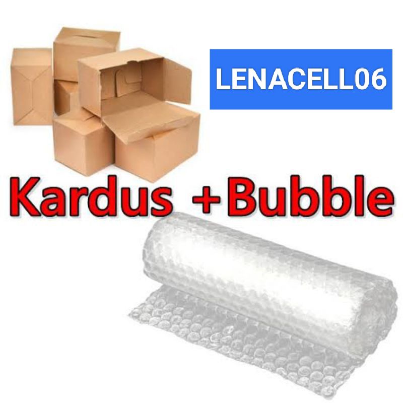 

KARDUS PLUS BUBLE WRAP