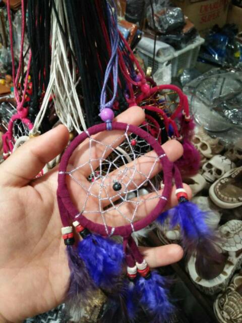 (BISA COD) Kalung Etnik Dream Catcher Penangkal Mimpi Buruk - Aksesoris Fashion Wanita dan Remaja