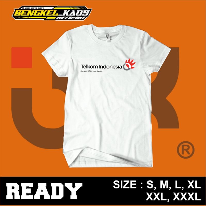 Kaos T-shirt PT Telkom Indonesia
