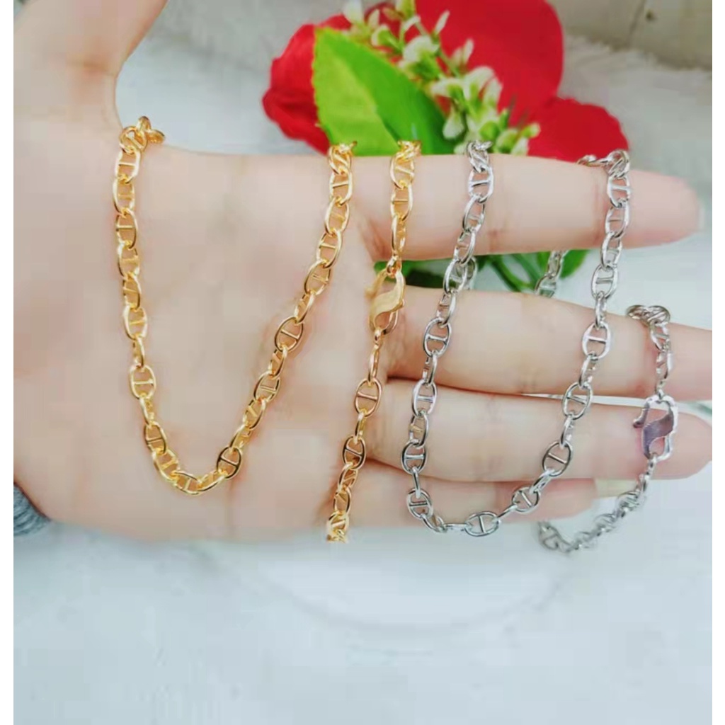 Kalung Xuping Rantai Polos Terbaru Lapis Emas Perhiasan Fashion