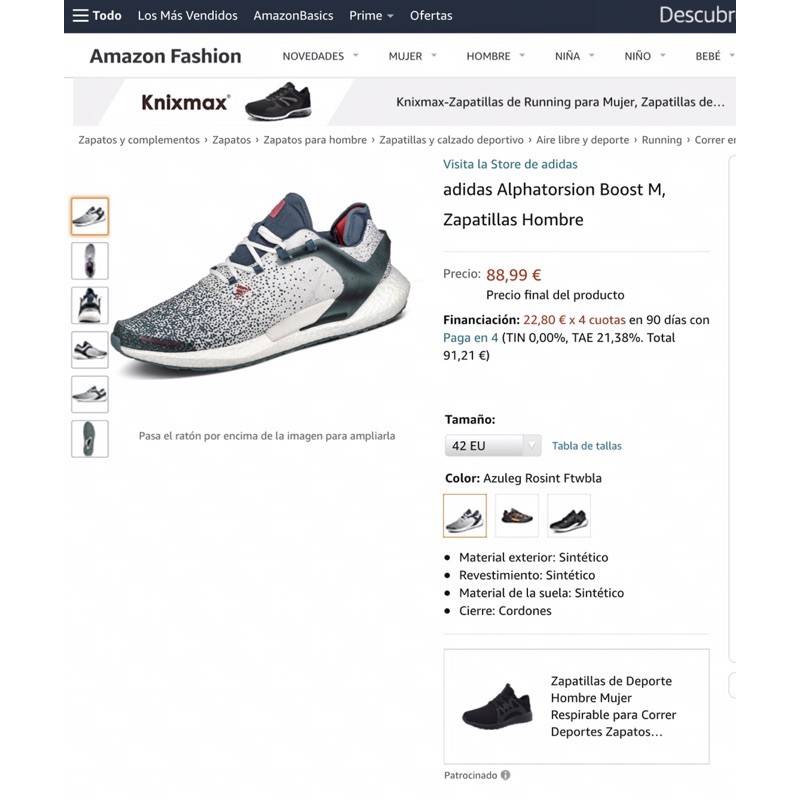 Adidas Alphatorsion Boost M