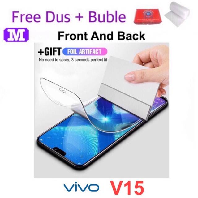 Vivo V15 VIVO V15 - MAXFEEL HYDROGEL PREMIUM SCREEN FULL SET