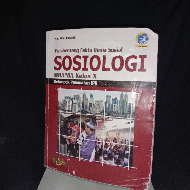 SOSIOLOGI untuk SMA kelas 10 k13 edisi revisi 2016
